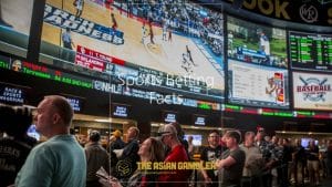Sports betting facts with players watching NBA results