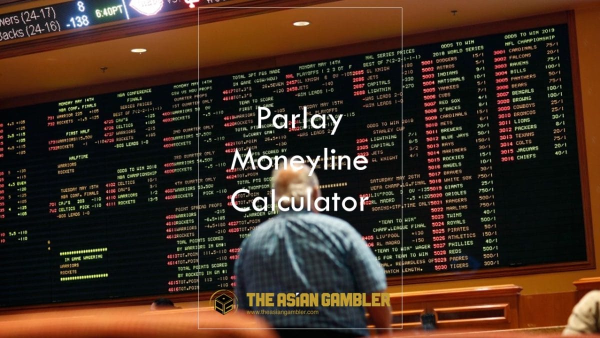 An Asian gambling player looking at the gambling betting results