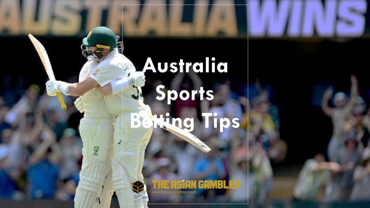 Cricket sports betting in Australia