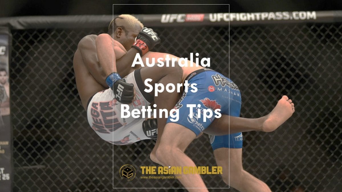 UFC sports betting in Australia